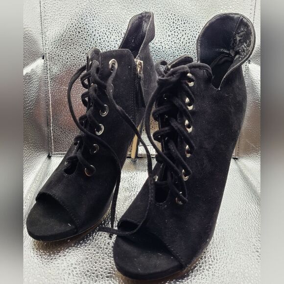 Aldo Shoes - Aldo Suede Lace Up Booties